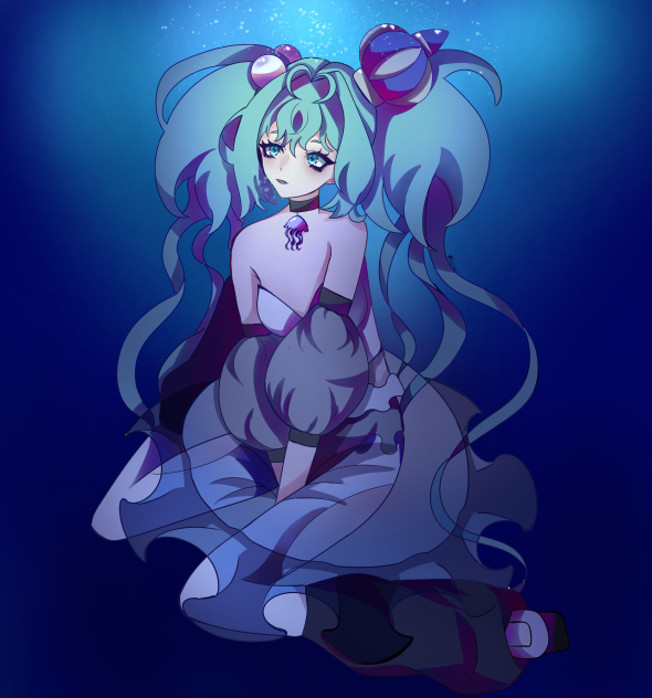 Jellyfish Hatsune miku