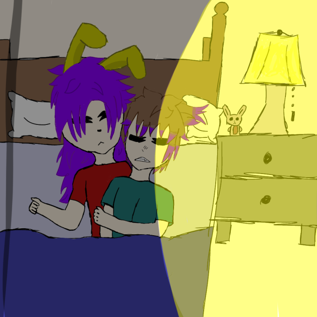 Vincent&Michael father-son moment