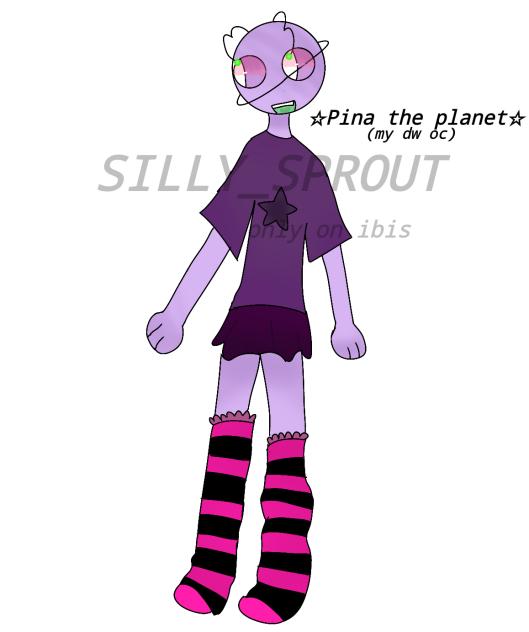 !NEW OC! ✨️Pina the planet!✨️