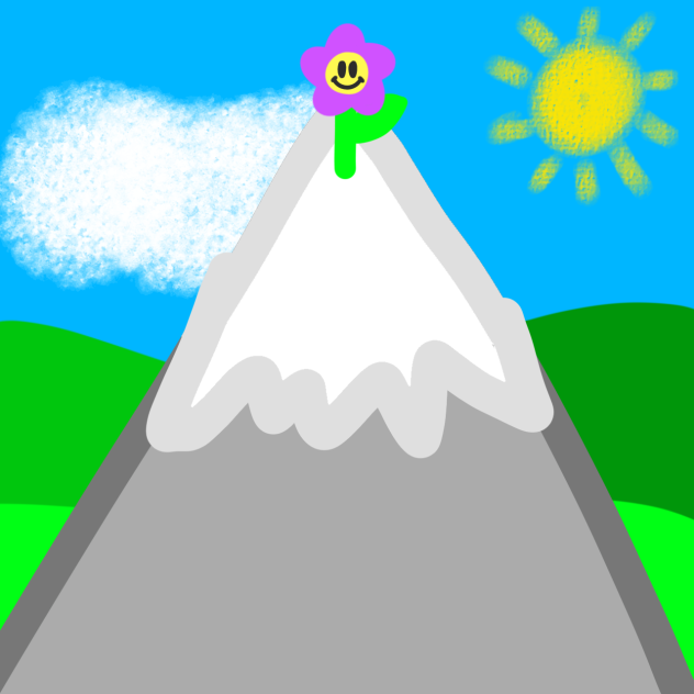 Flower on a Mountain