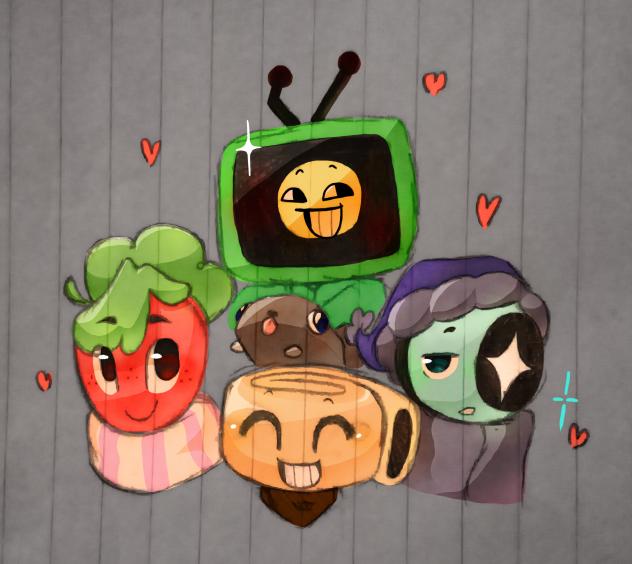 main characters!! - ibisPaint