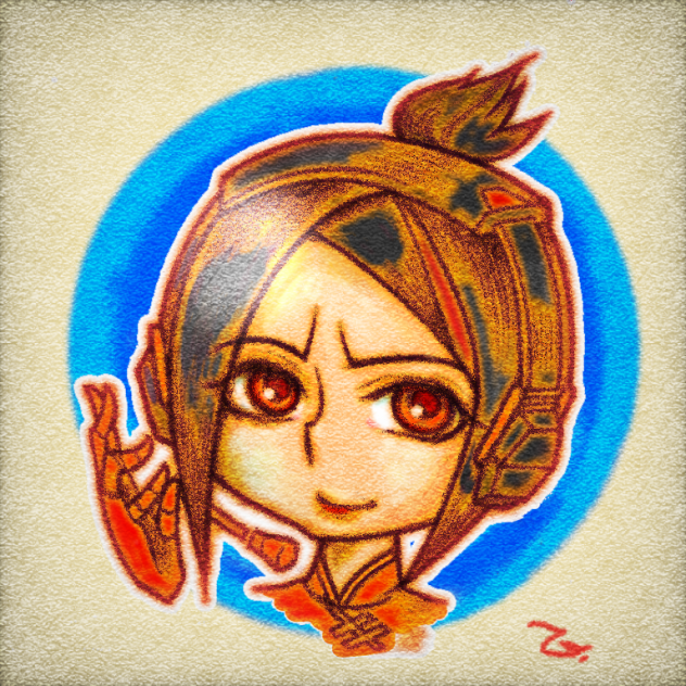 デミさん色鉛筆