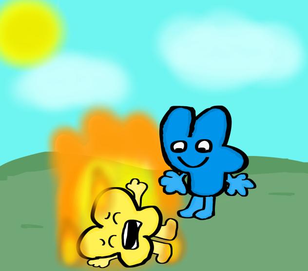 AHHH IM BURNING!!(