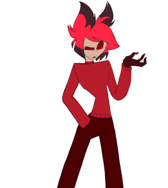 I tried to draw alastor