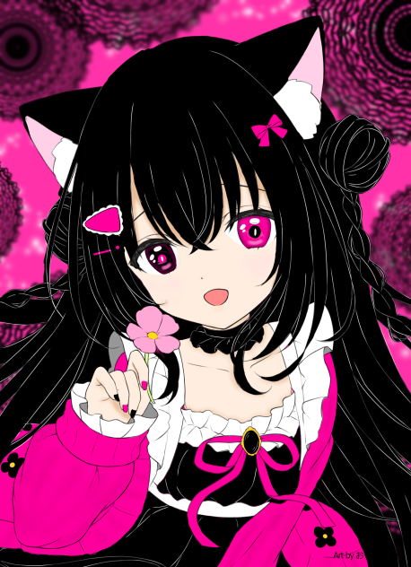 地雷系猫ちゃん