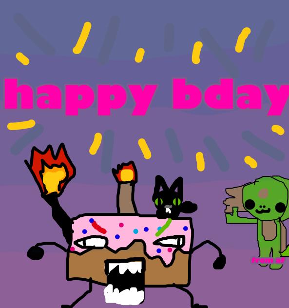 happy bday - ibisPaint
