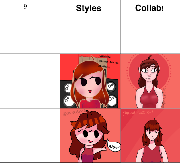 9 styles with LunarArts