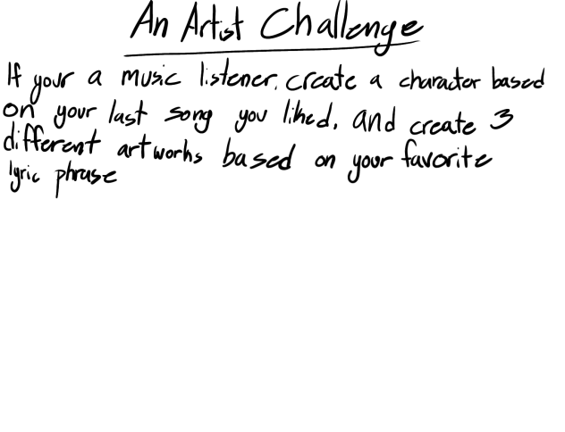 Artist Challenge!