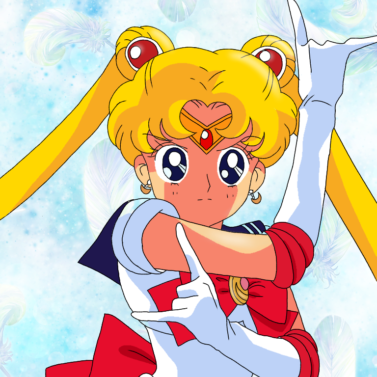 月に代わってお仕置きよ🌙(写し絵) - ibisPaint