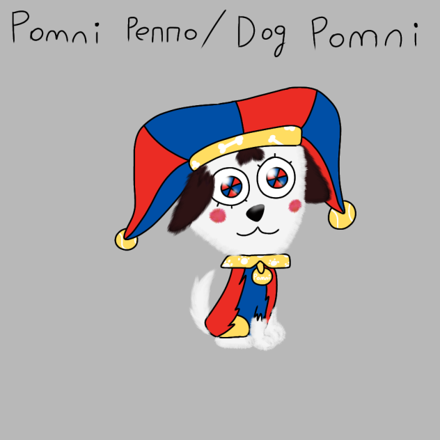 Pomni perro Dog Pomni
