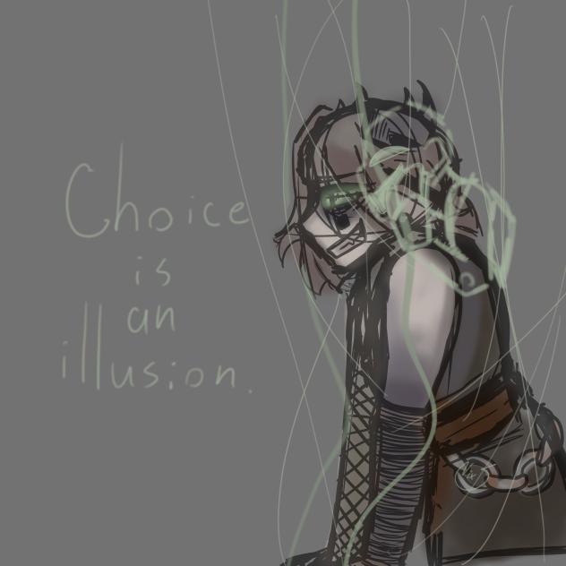 Choice is an illusion.