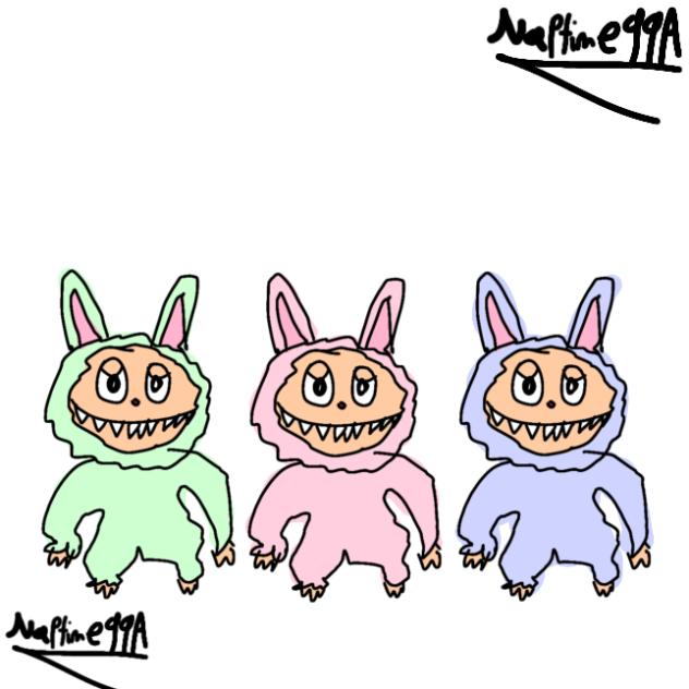 poorly drawn labubus (ladudu)👹