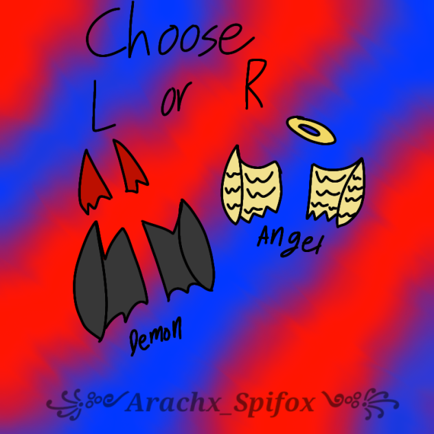 L OR R