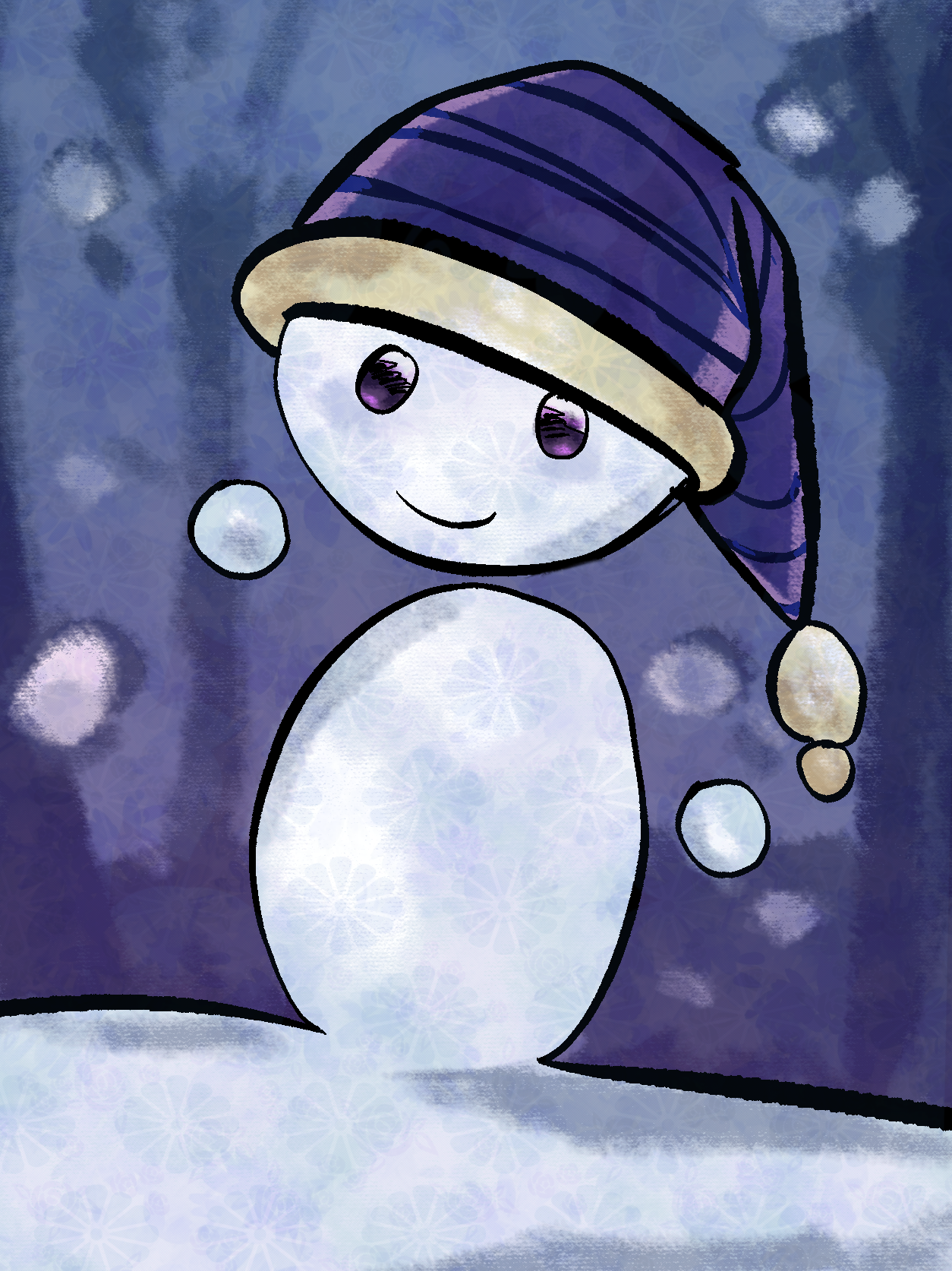 Snow day - ibisPaint