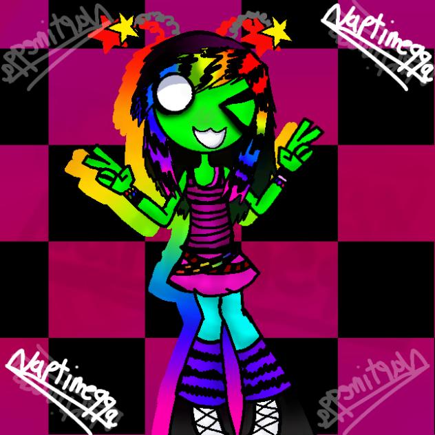 I drew in this style cuz I felt like it