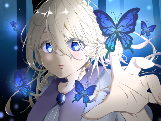 Butterflies(free lineart)