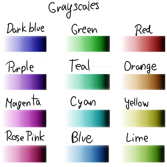 grayscales!!