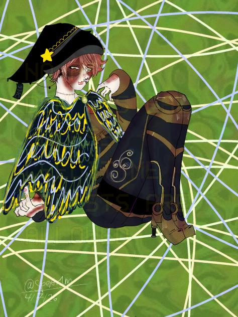 Sydney the Bullfrog Witch