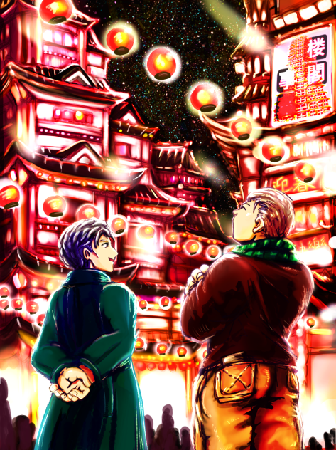 祝いの夜