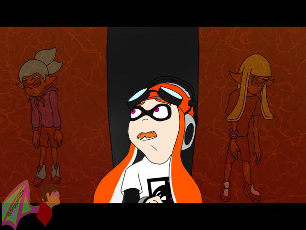 The Inkling Disappearances scene - ibisPaint