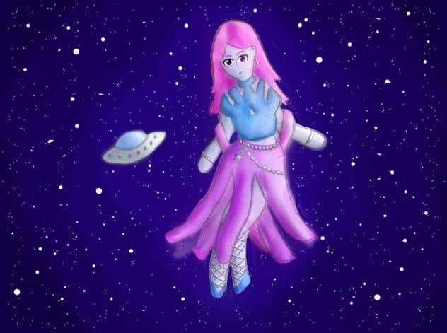 Alien person - ibisPaint
