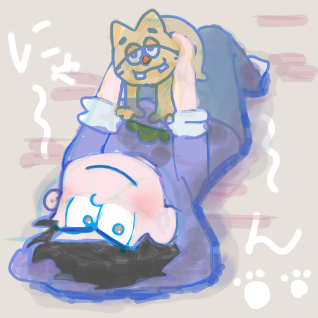 カラ松とえすぱーにゃんこ