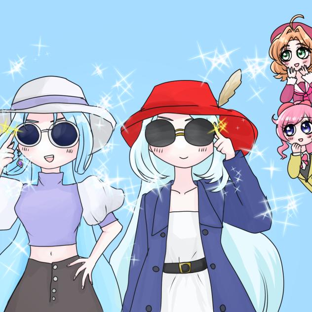 しるくさんとアンジュさん