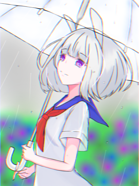 梅雨の日