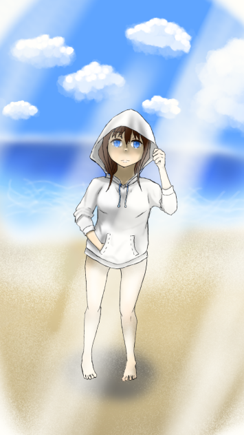 フード被ってるキャラ Ibispaint