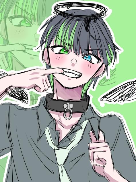 代理男化！？(カラーラフ)