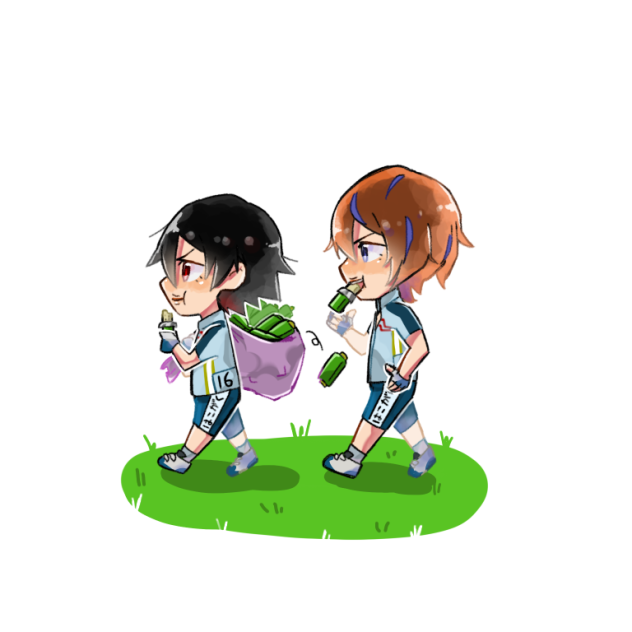 もぐもぐ探検隊(弱ペダ)