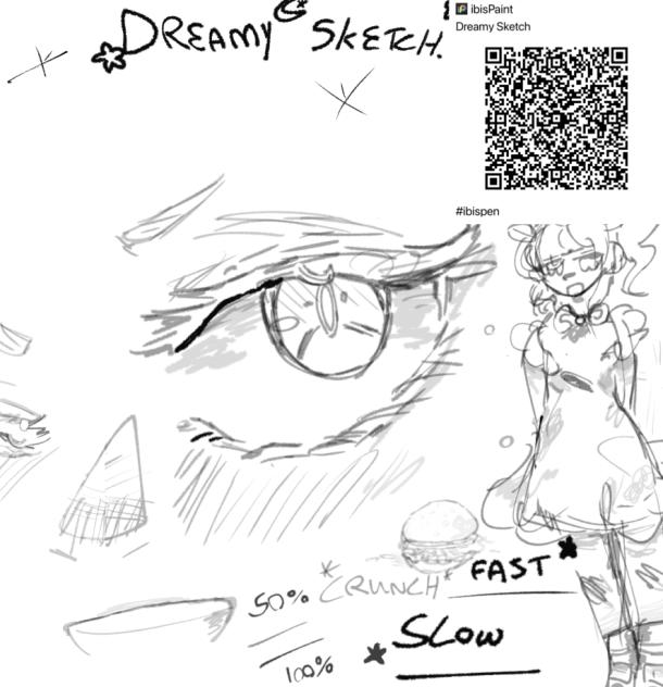 Dreamy sketch brush - ibisPaint