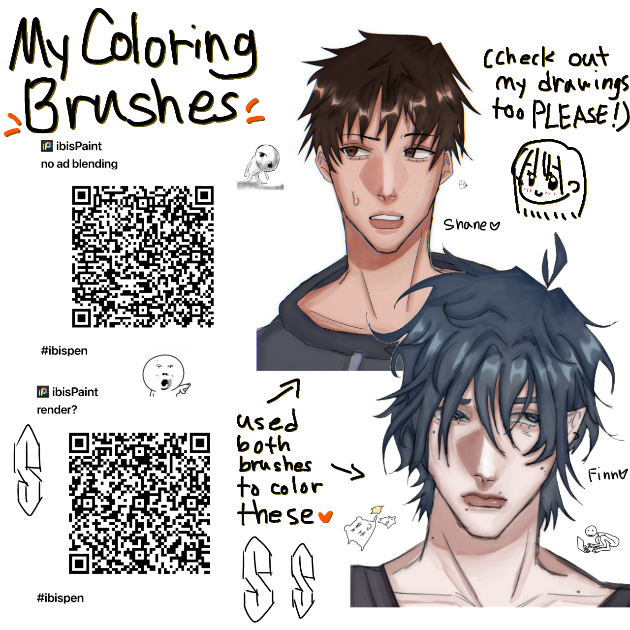 coloring brushes!’ - ibisPaint