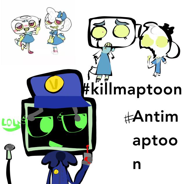 Police vee kill map toon