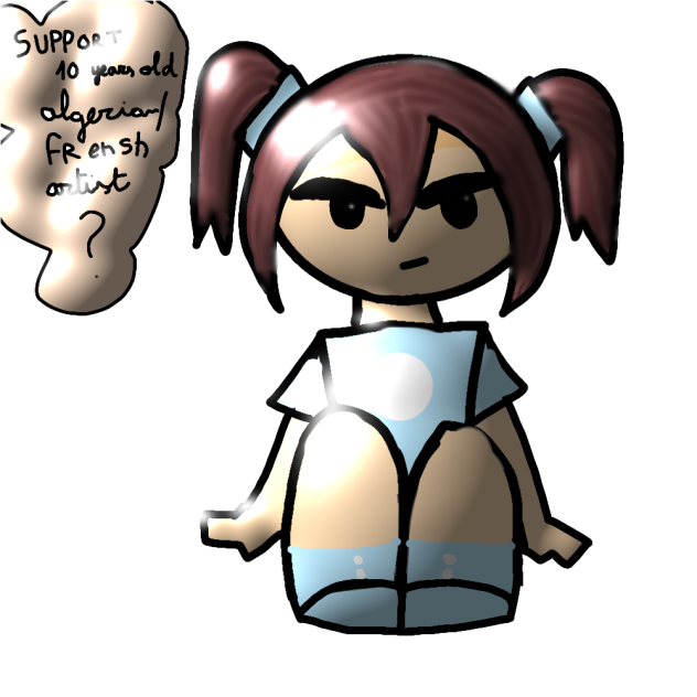 support 10 years old artist