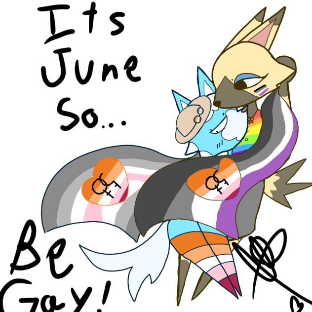Pride month! (ft. Skye and Vivian)