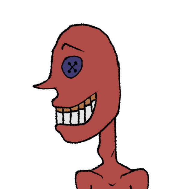 Cig teeth man