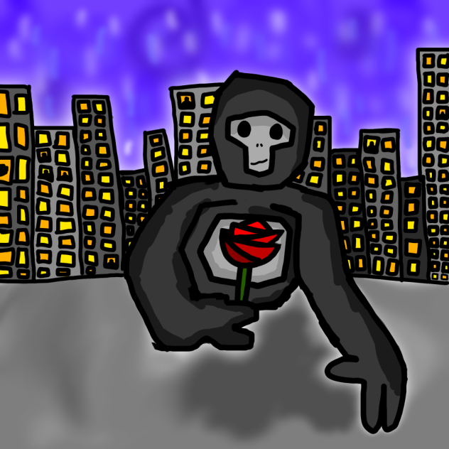 Monke give you rose 🌹