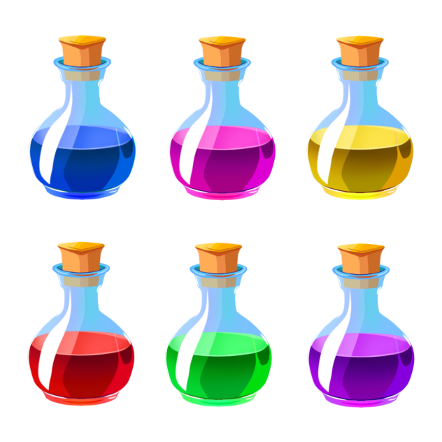 Potion stickers