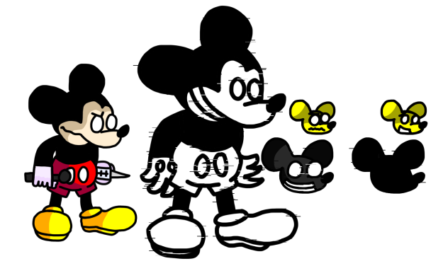 Mickey Mouse and Suicide Mouse