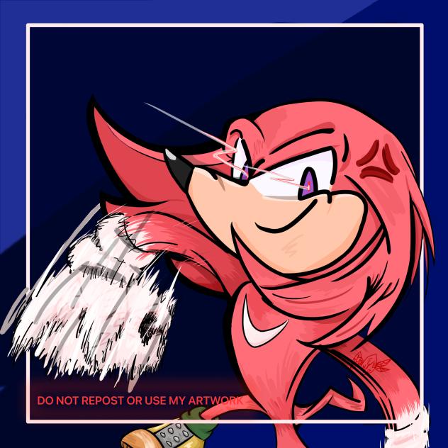 YOU HAVE MADE KNUCKLES MAD