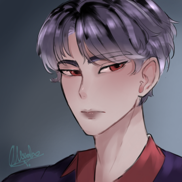 My first Ikemen drawing ;v;