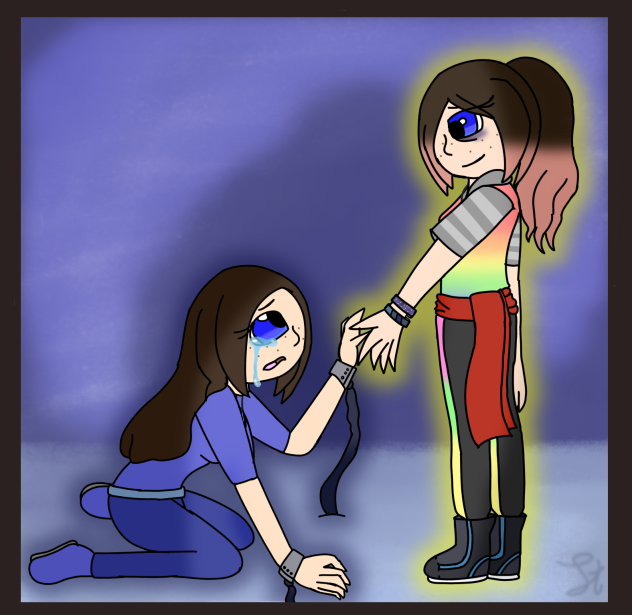 Helping hand for the past self