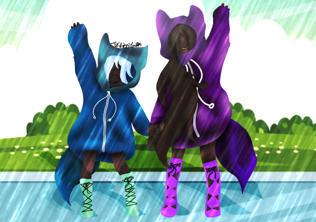 Amara And His Sister's Picture Redraw