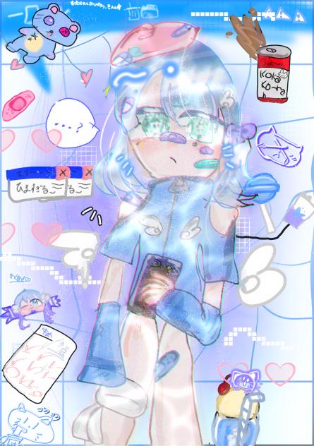 🍬🩵えらー！？🫧