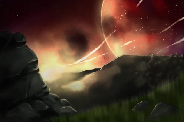 fantasy landscape - ibisPaint