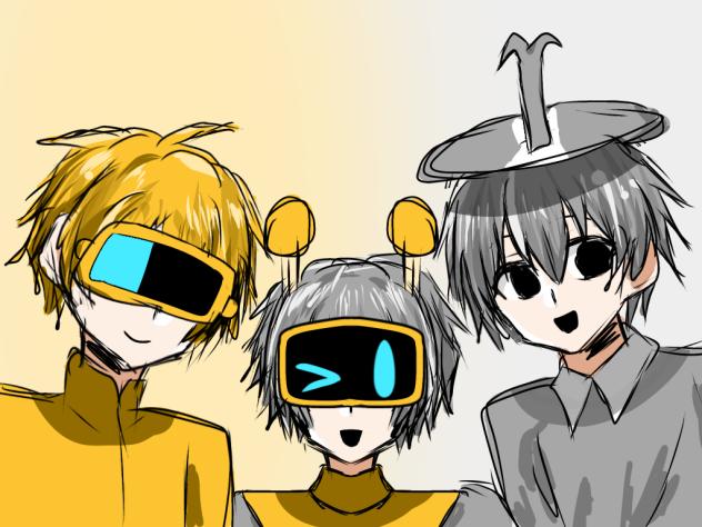 トリオ！！(ラクガキ)