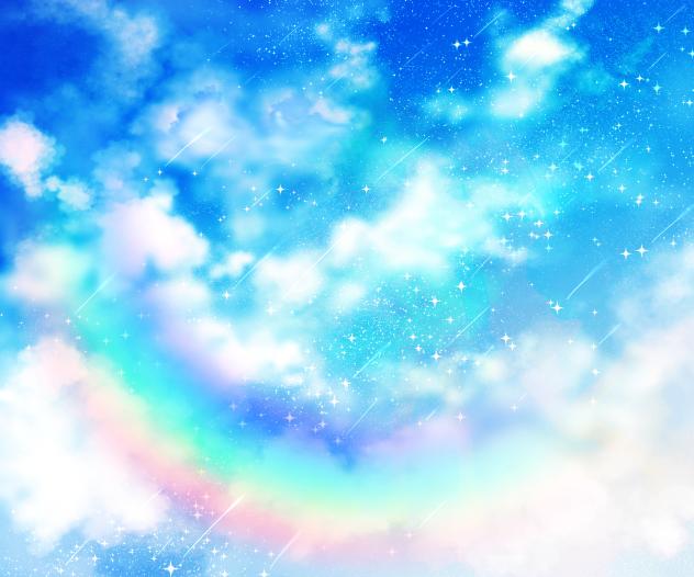 流星と青空💫