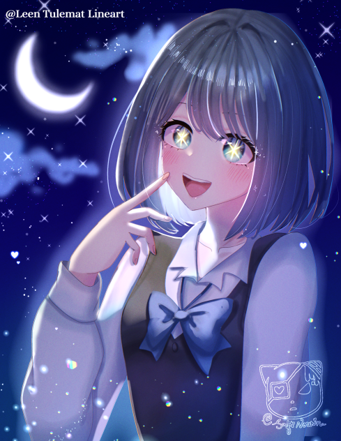 Colouring Miyuky's art