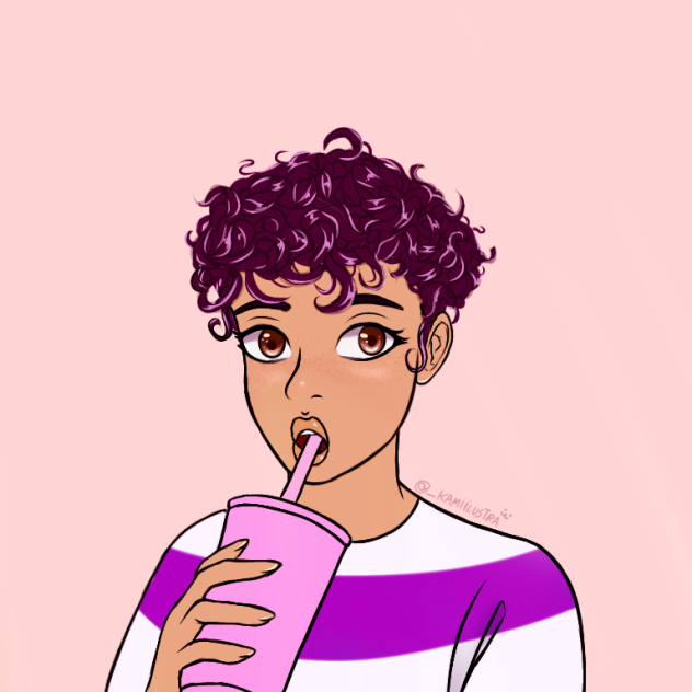 Curly Hair Girl